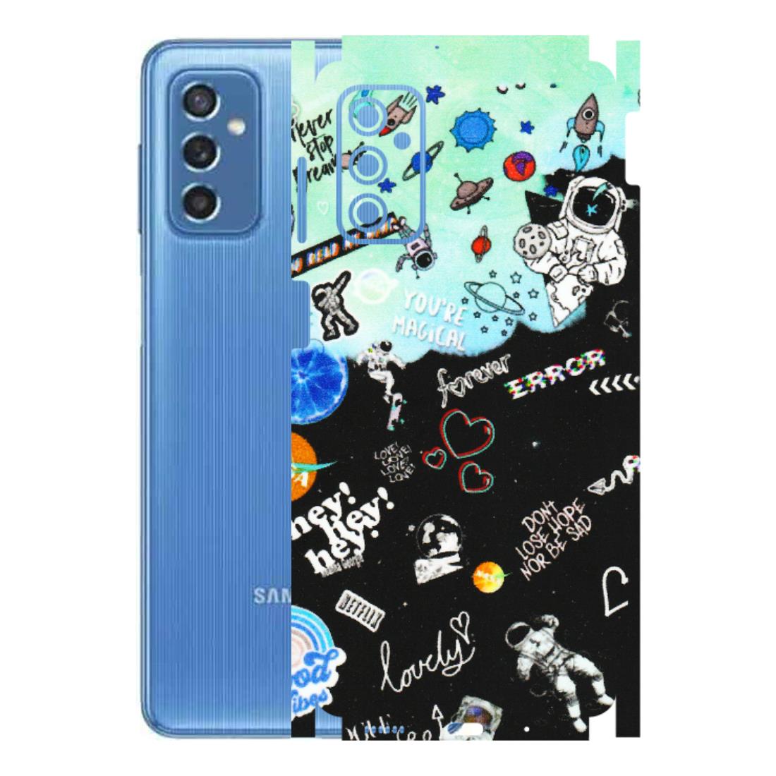 Samsung M/F/Note/Flip and C Phone Skins (All Models) - Living In A Space Dream - Matte Finish (M-46) Samsung Galaxy M52 (5G)