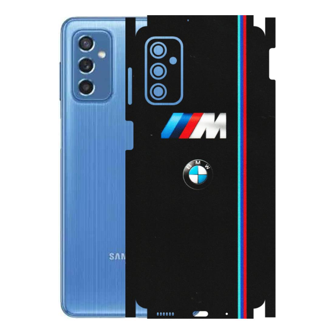 Samsung M/F/Note/Flip and C Phone Skins (All Models) - Styling With Black BMW - Matte Finish (M-74) Samsung Galaxy M52 (5G)