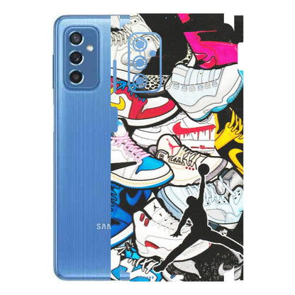 Samsung M/F/Note/Flip and C Phone Skins (All Models) - Jordan Sneakers Fan - Matte Finish (M-80) Samsung Galaxy M52 (5G)