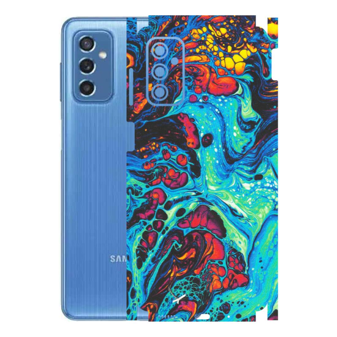 Samsung M/F/Note/Flip and C Phone Skins (All Models) - Majestic Galactic Marbel - Matte Finish (M-85) Samsung Galaxy M52 (5G)