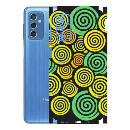 Samsung M/F/Note/Flip and C Phone Skins (All Models) - Crazy Spiral - Matte Finish (M-91) Samsung Galaxy M52 (5G)