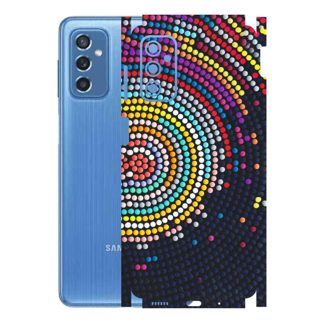 Samsung M/F/Note/Flip and C Phone Skins (All Models) - Rainbow Dot Mandala - Matte Finish (M-97) Samsung Galaxy M52 (5G)