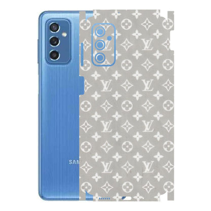 Samsung M/F/Note/Flip and C Phone Skins (All Models) - Luxury Brands Logo - Transparent Finish (T-07) Samsung Galaxy M52 (5G)