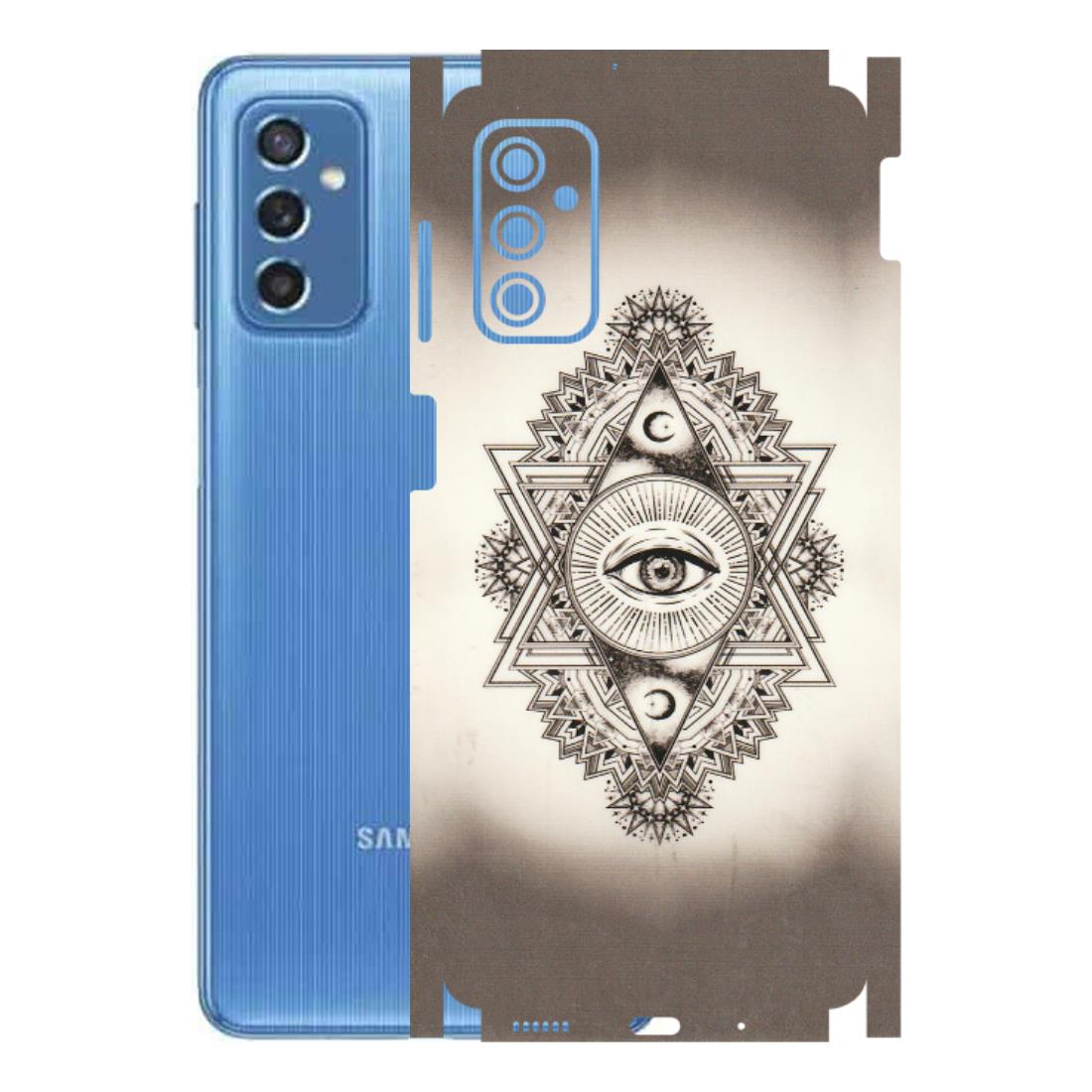 Samsung M/F/Note/Flip and C Phone Skins (All Models) - Illuminati Great Eye - Transparent Finish (T-14) Samsung Galaxy M52 (5G)