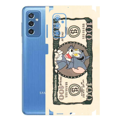 Samsung M/F/Note/Flip and C Phone Skins (All Models) - One Hundred Dollar Tom - Transparent Finish (T-16) Samsung Galaxy M52 (5G)