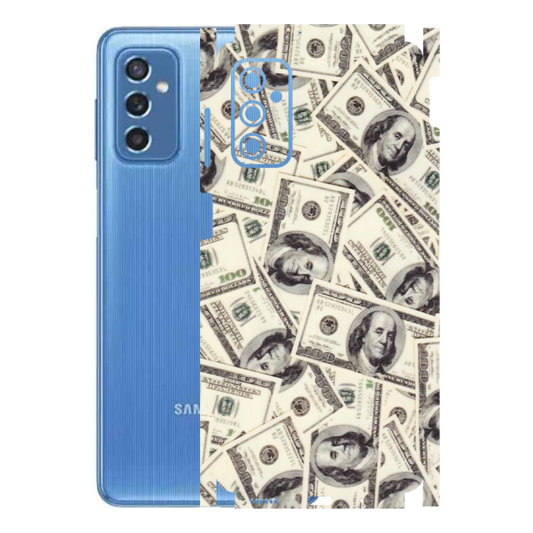 Samsung M/F/Note/Flip and C Phone Skins (All Models) - Dollar Lover - Transparent Finish (T-17) Samsung Galaxy M52 (5G)