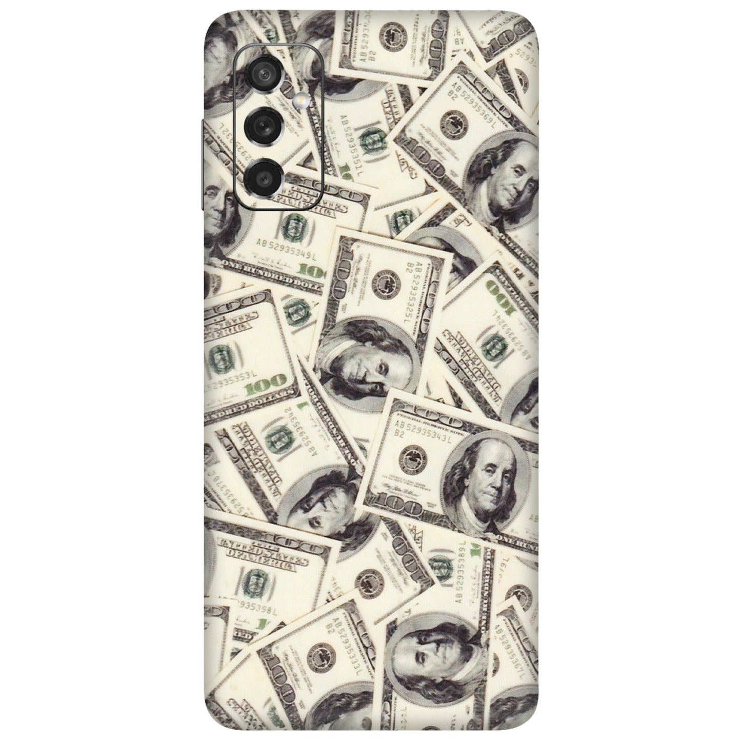 Samsung M/F/Note/Flip and C Phone Skins (All Models) - Dollar Lover - Transparent Finish (T-17) Samsung Galaxy M52 (5G)