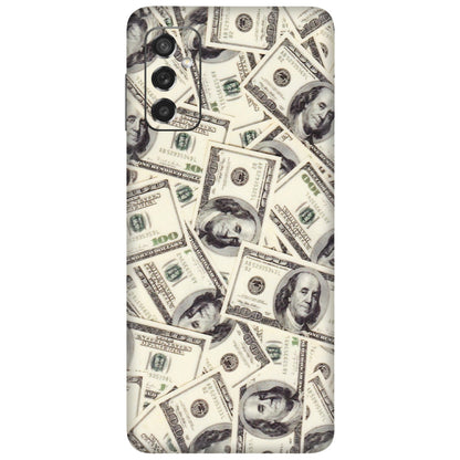 Samsung M/F/Note/Flip and C Phone Skins (All Models) - Dollar Lover - Transparent Finish (T-17) Samsung Galaxy M52 (5G)