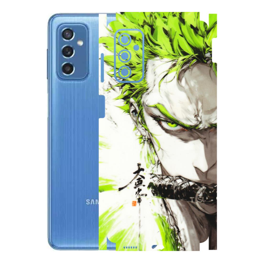 Samsung M/F/Note/Flip and C Phone Skins (All Models) - Roro Taku Anime - Transparent Finish (T-18) Samsung Galaxy M52 (5G)