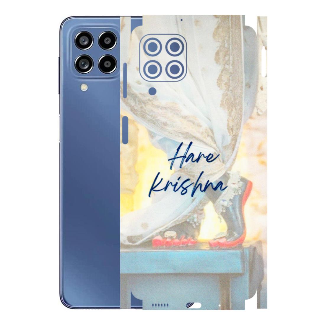 Samsung M/F/Note/Flip and C Phone Skins (All Models) - Hare Krishna - 3D Embossed Finish (L-03) Samsung Galaxy M53 (5G)