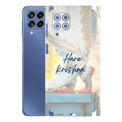 Samsung M/F/Note/Flip and C Phone Skins (All Models) - Hare Krishna - 3D Embossed Finish (L-03) Samsung Galaxy M53 (5G)