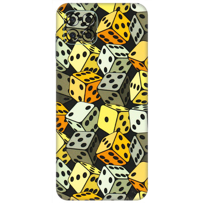 Samsung M/F/Note/Flip and C Phone Skins (All Models) - Dices Of Life - 3D Embossed Finish (L-04) Samsung Galaxy M53 (5G)