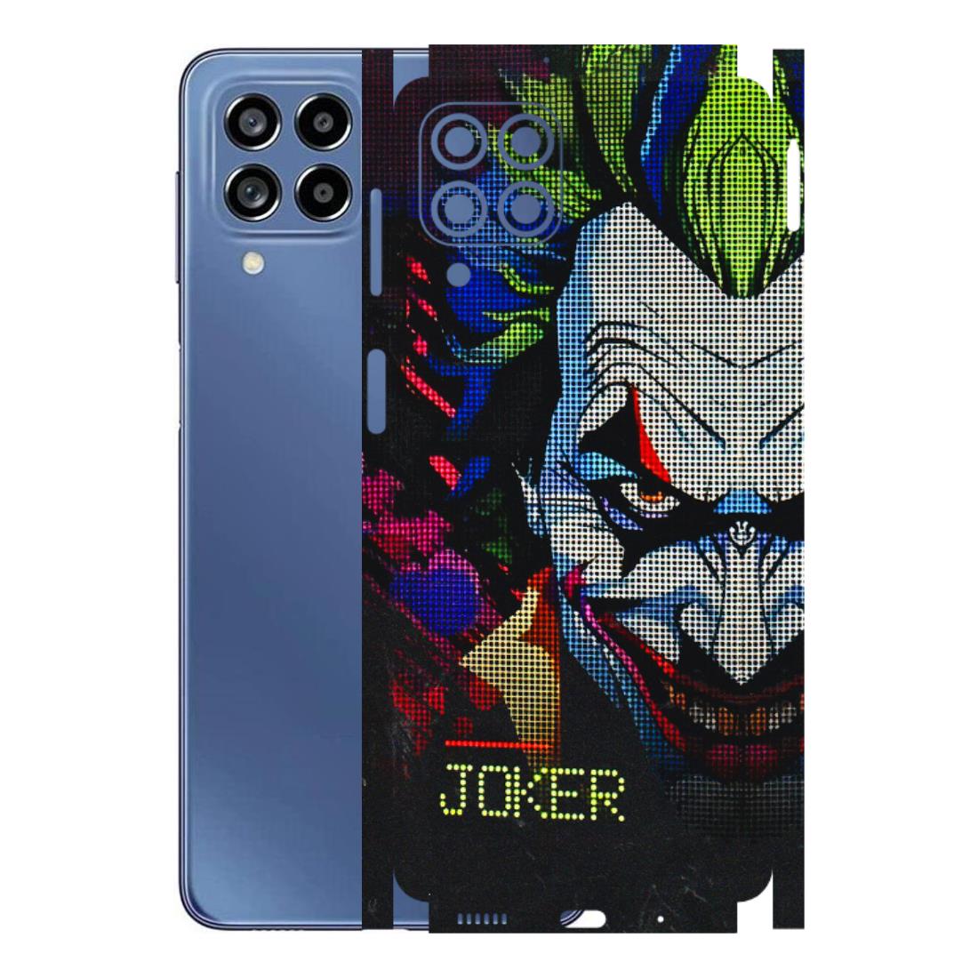 Samsung M/F/Note/Flip and C Phone Skins (All Models) - Joker Dot Matrix - 3D Embossed Finish (L-08) Samsung Galaxy M53 (5G)