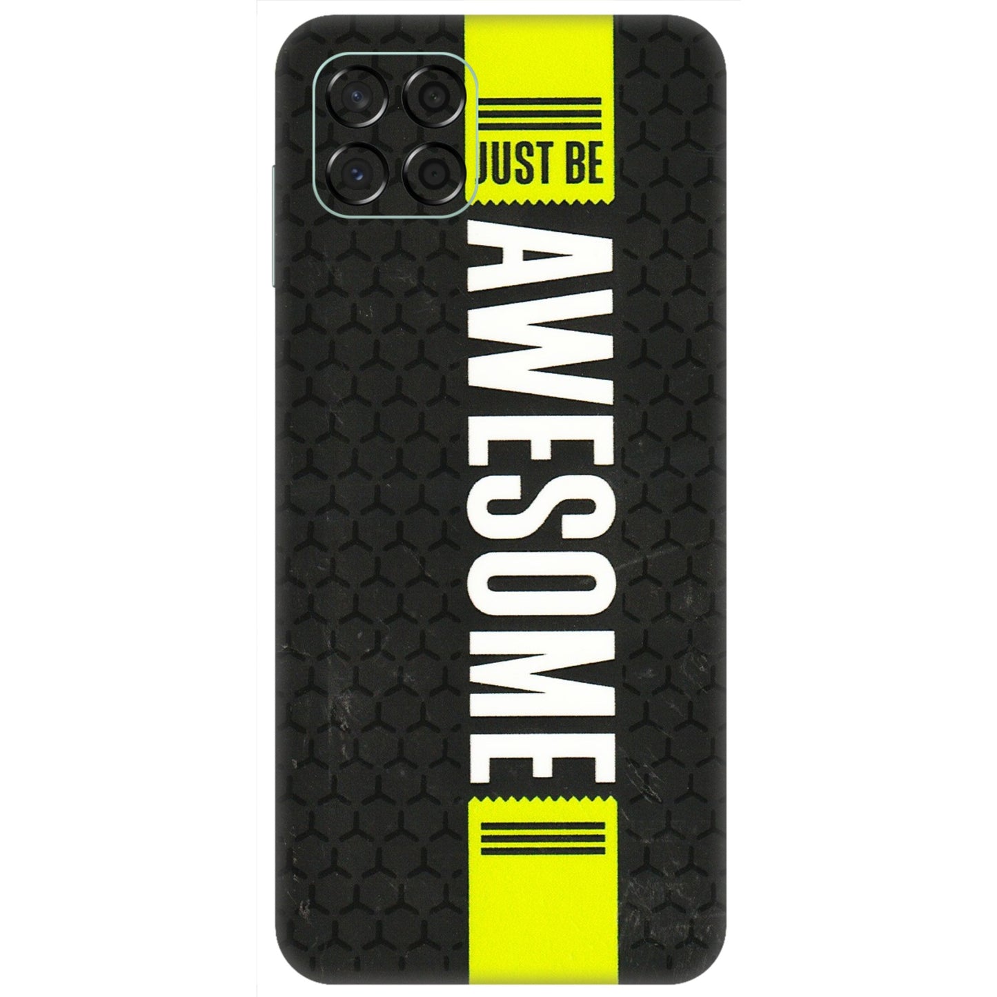Samsung M/F/Note/Flip and C Phone Skins (All Models) - Just Be Awesome - 3D Embossed Finish (L-101) Samsung Galaxy M53 (5G)