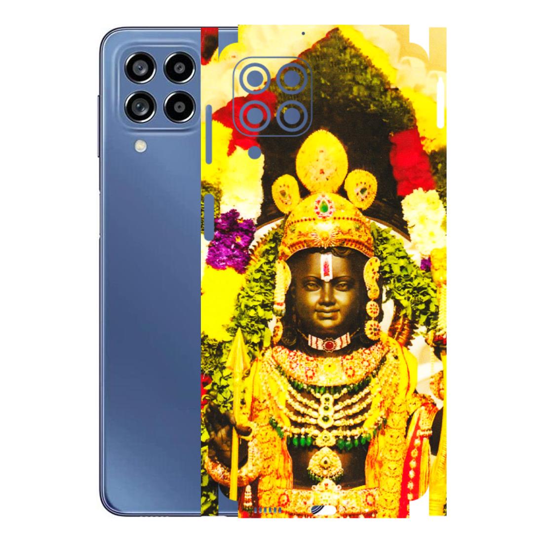 Samsung M/F/Note/Flip and C Phone Skins (All Models) - Ram Lalla Ayodhya - 3D Embossed Finish (L-103) Samsung Galaxy M53 (5G)