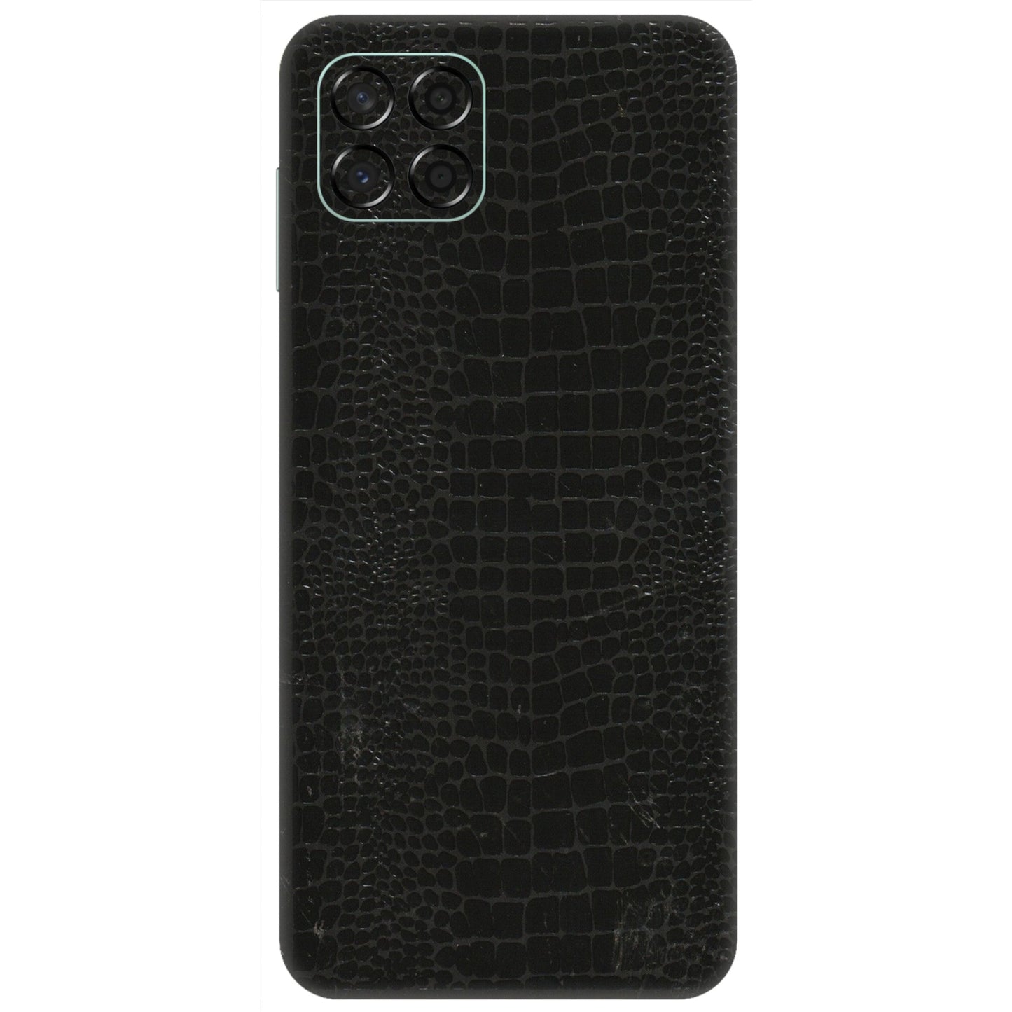 Samsung M/F/Note/Flip and C Phone Skins (All Models) - Snake Leather Black - 3D Embossed Finish (L-107) Samsung Galaxy M53 (5G)