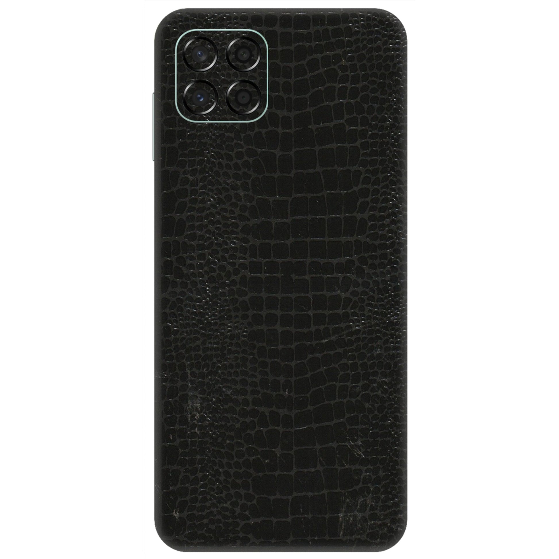 Samsung M/F/Note/Flip and C Phone Skins (All Models) - Snake Leather Black - 3D Embossed Finish (L-107) Samsung Galaxy M53 (5G)