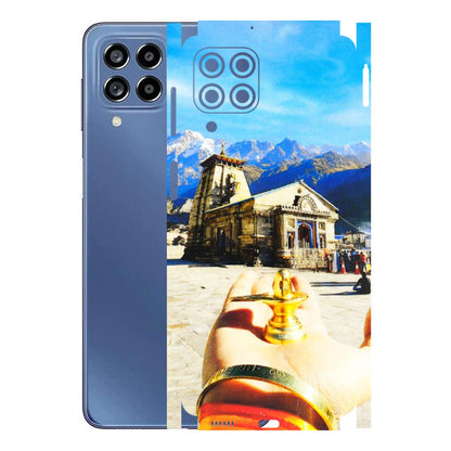 Samsung M/F/Note/Flip and C Phone Skins (All Models) - Beauty of Kedarnath - 3D Embossed Finish (L-108) Samsung Galaxy M53 (5G)