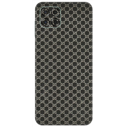Samsung M/F/Note/Flip and C Phone Skins (All Models) - Black G Print - 3D Embossed Finish (L-109) Samsung Galaxy M53 (5G)