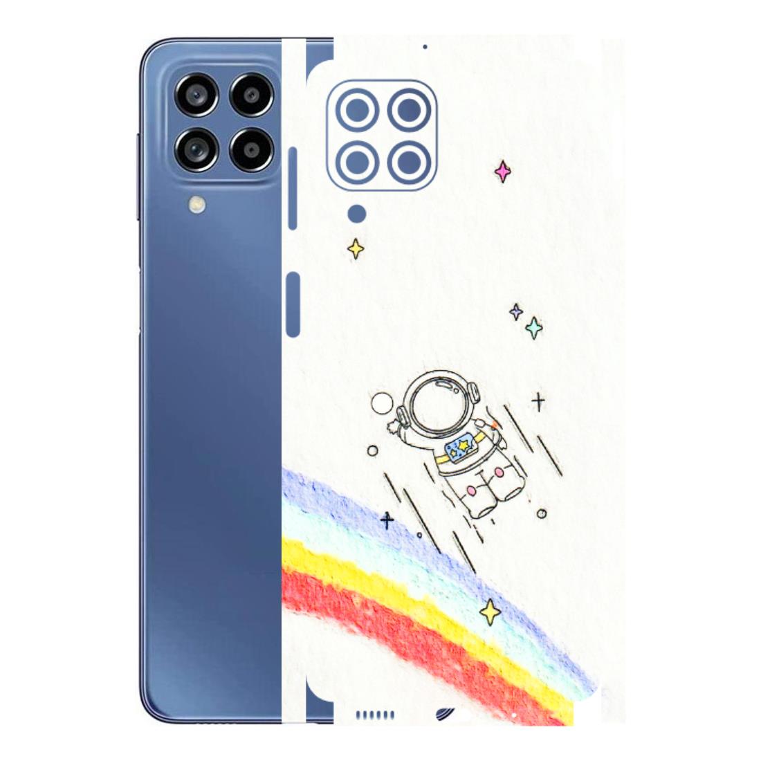 Samsung M/F/Note/Flip and C Phone Skins (All Models) - Milkyway Astronaut - 3D Embossed Finish (L-110) Samsung Galaxy M53 (5G)