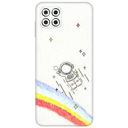 Samsung M/F/Note/Flip and C Phone Skins (All Models) - Milkyway Astronaut - 3D Embossed Finish (L-110) Samsung Galaxy M53 (5G)