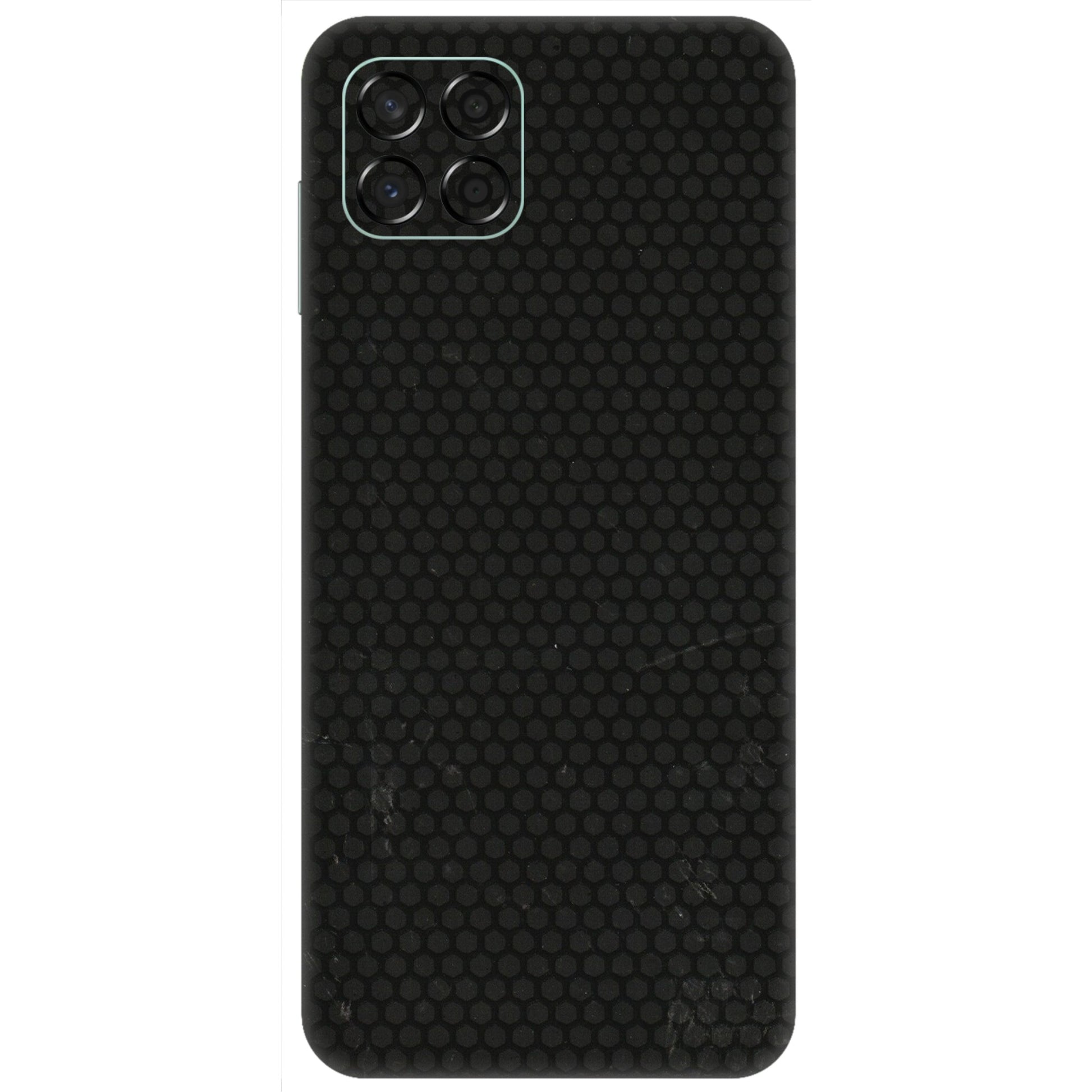 Samsung M/F/Note/Flip and C Phone Skins (All Models) - Black honeycomb - 3D Embossed Finish (L-114) Samsung Galaxy M53 (5G)