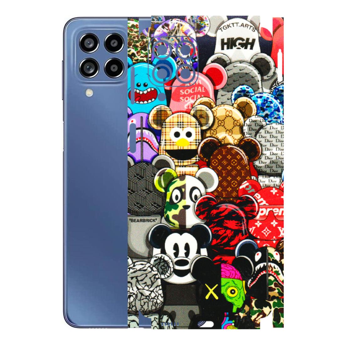 Samsung M/F/Note/Flip and C Phone Skins (All Models) - More Mickey Mouses - 3D Embossed Finish (L-118) Samsung Galaxy M53 (5G)