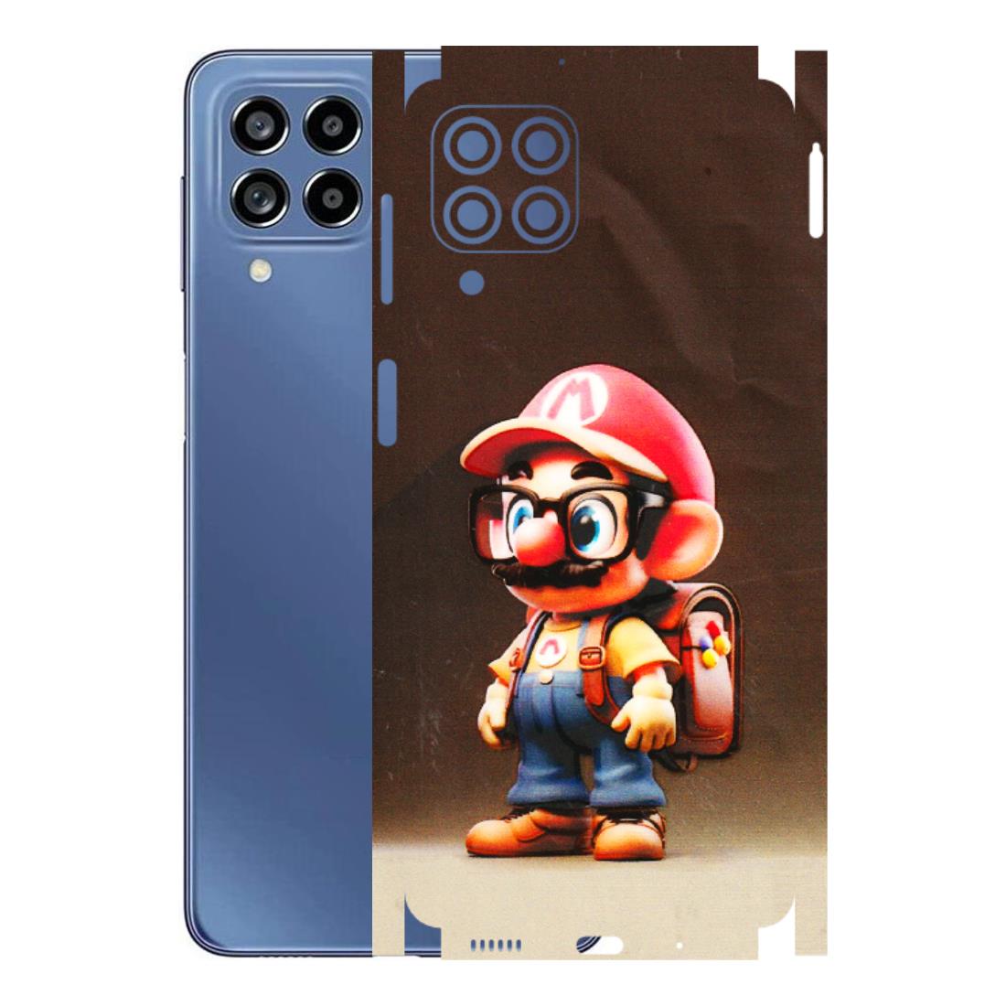 Samsung M/F/Note/Flip and C Phone Skins (All Models) - Little Mario - 3D Embossed Finish (L-119) Samsung Galaxy M53 (5G)