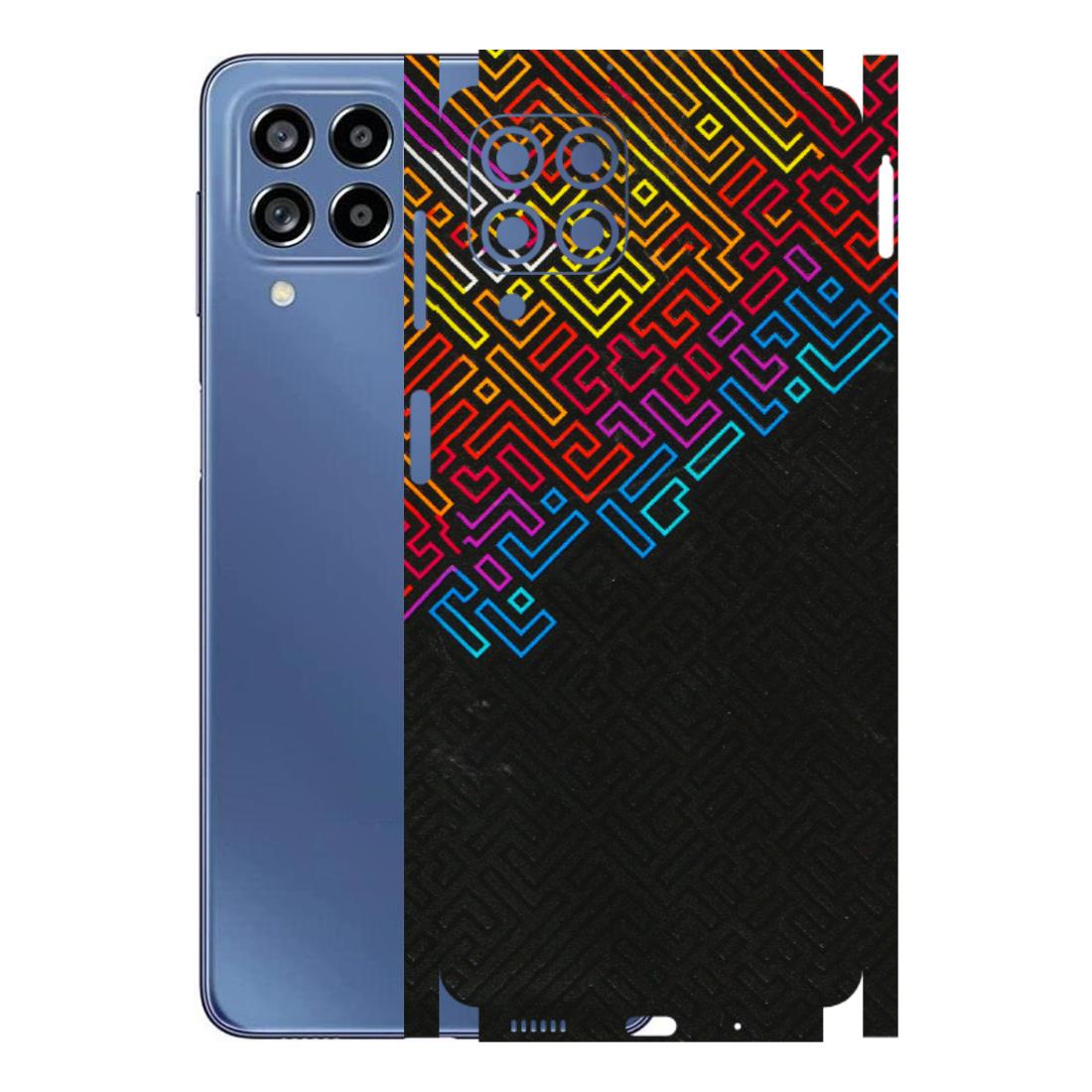 Samsung M/F/Note/Flip and C Phone Skins (All Models) - Dotme Pattern Art - 3D Embossed Finish (L-121) Samsung Galaxy M53 (5G)