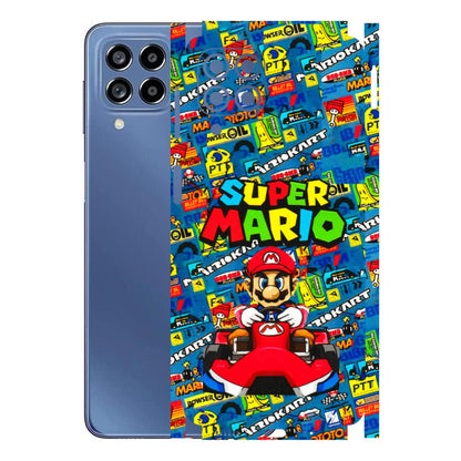 Samsung M/F/Note/Flip and C Phone Skins (All Models) - Super Mario Kart - 3D Embossed Finish (L-140) Samsung Galaxy M53 (5G)