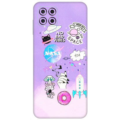 Samsung M/F/Note/Flip and C Phone Skins (All Models) - I Need My Nasa Skin - 3D Embossed Finish (L-149) Samsung Galaxy M53 (5G)