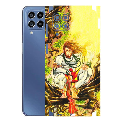 Samsung M/F/Note/Flip and C Phone Skins (All Models) - Lord Hanuman - 3D Embossed Finish (L-152) Samsung Galaxy M53 (5G)