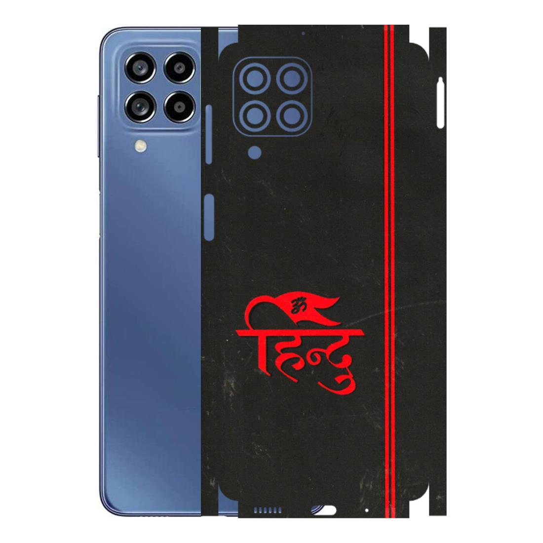 Samsung M/F/Note/Flip and C Phone Skins (All Models) - Hindu Black - 3D Embossed Finish (L-153) Samsung Galaxy M53 (5G)