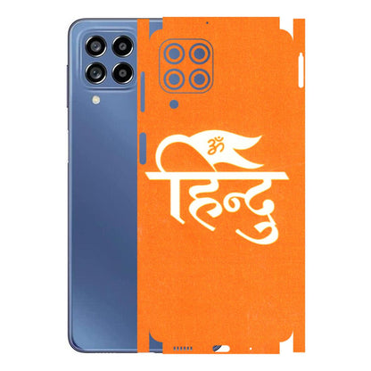 Samsung M/F/Note/Flip and C Phone Skins (All Models) - Hindu Kesari - 3D Embossed Finish (L-154) Samsung Galaxy M53 (5G)