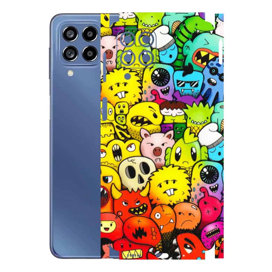 Samsung M/F/Note/Flip and C Phone Skins (All Models) - Angry Funkies - 3D Embossed Finish (L-169) Samsung Galaxy M53 (5G)