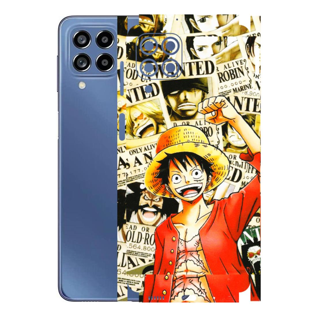 Samsung M/F/Note/Flip and C Phone Skins (All Models) - Luffy Anime - 3D Embossed Finish (L-177) Samsung Galaxy M53 (5G)