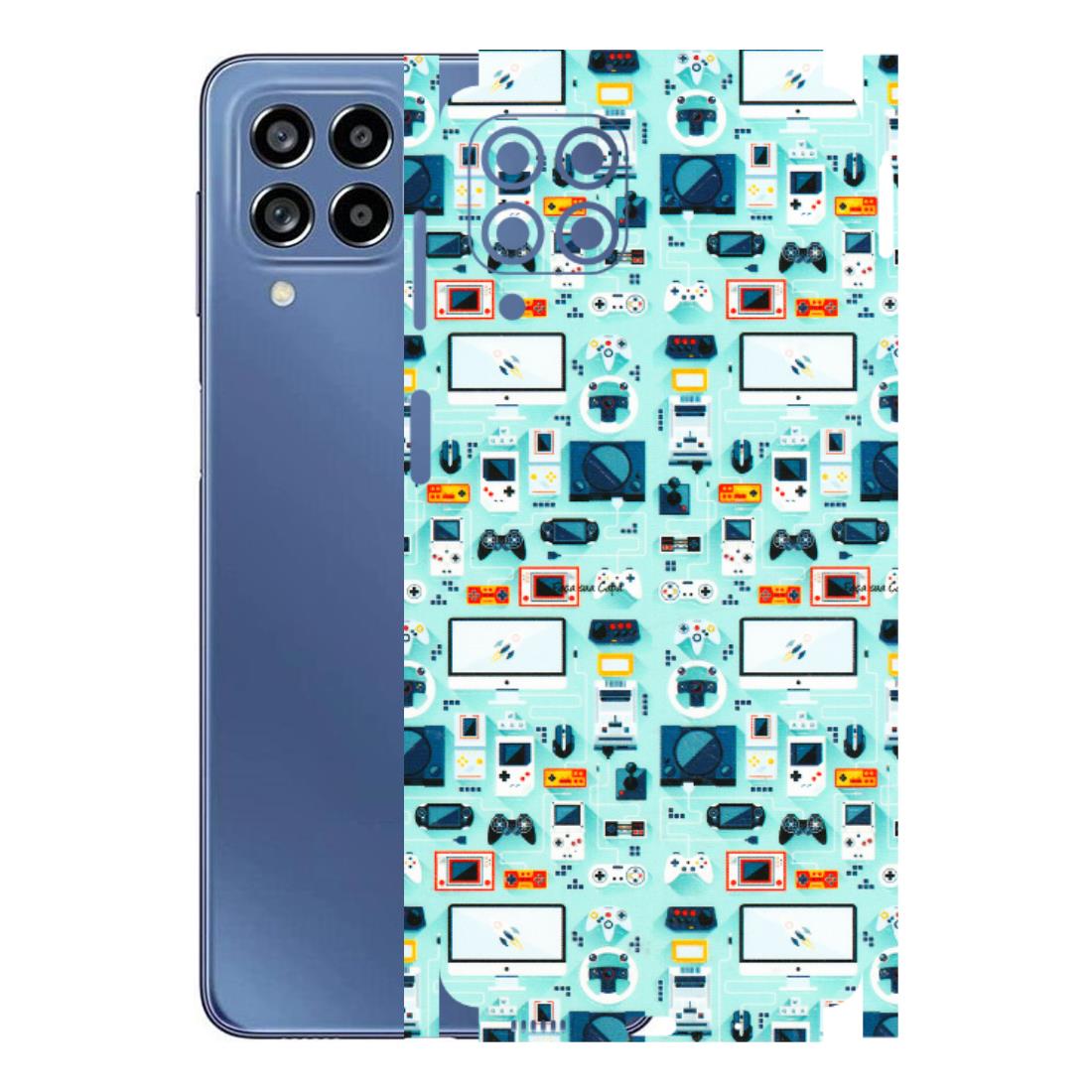 Samsung M/F/Note/Flip and C Phone Skins (All Models) - Gadgets Doodle - 3D Embossed Finish (L-184) Samsung Galaxy M53 (5G)