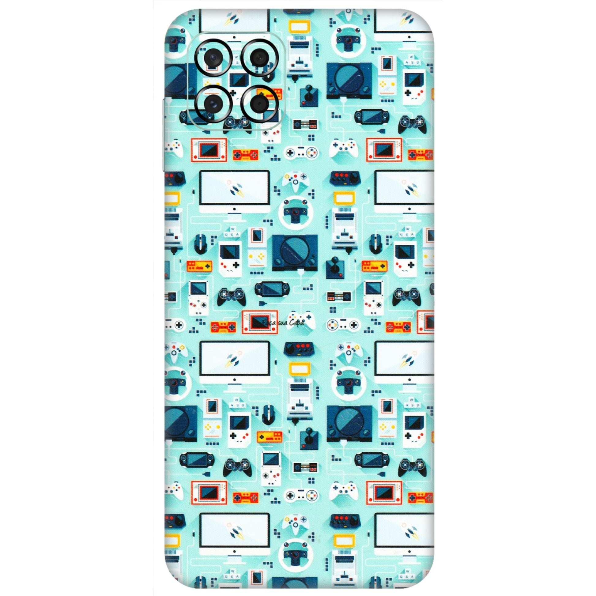 Samsung M/F/Note/Flip and C Phone Skins (All Models) - Gadgets Doodle - 3D Embossed Finish (L-184) Samsung Galaxy M53 (5G)