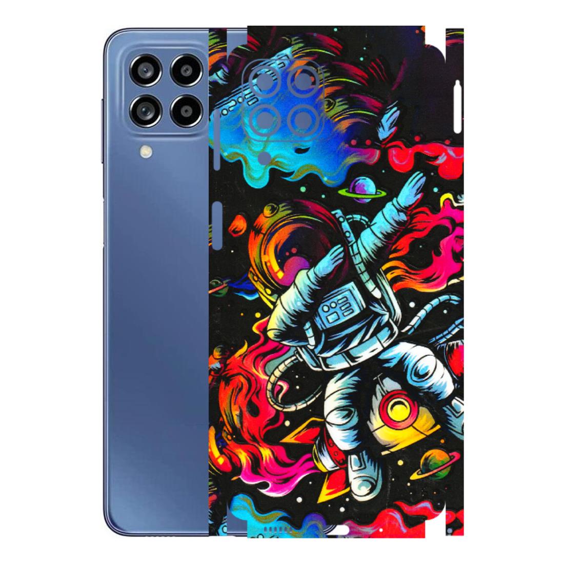 Samsung M/F/Note/Flip and C Phone Skins (All Models) - Astronaut Dope - 3D Embossed Finish (L-191) Samsung Galaxy M53 (5G)