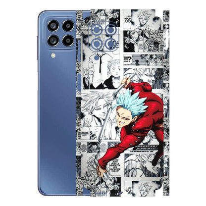 Samsung M/F/Note/Flip and C Phone Skins (All Models) - Anime Comic - 3D Embossed Finish (L-192) Samsung Galaxy M53 (5G)