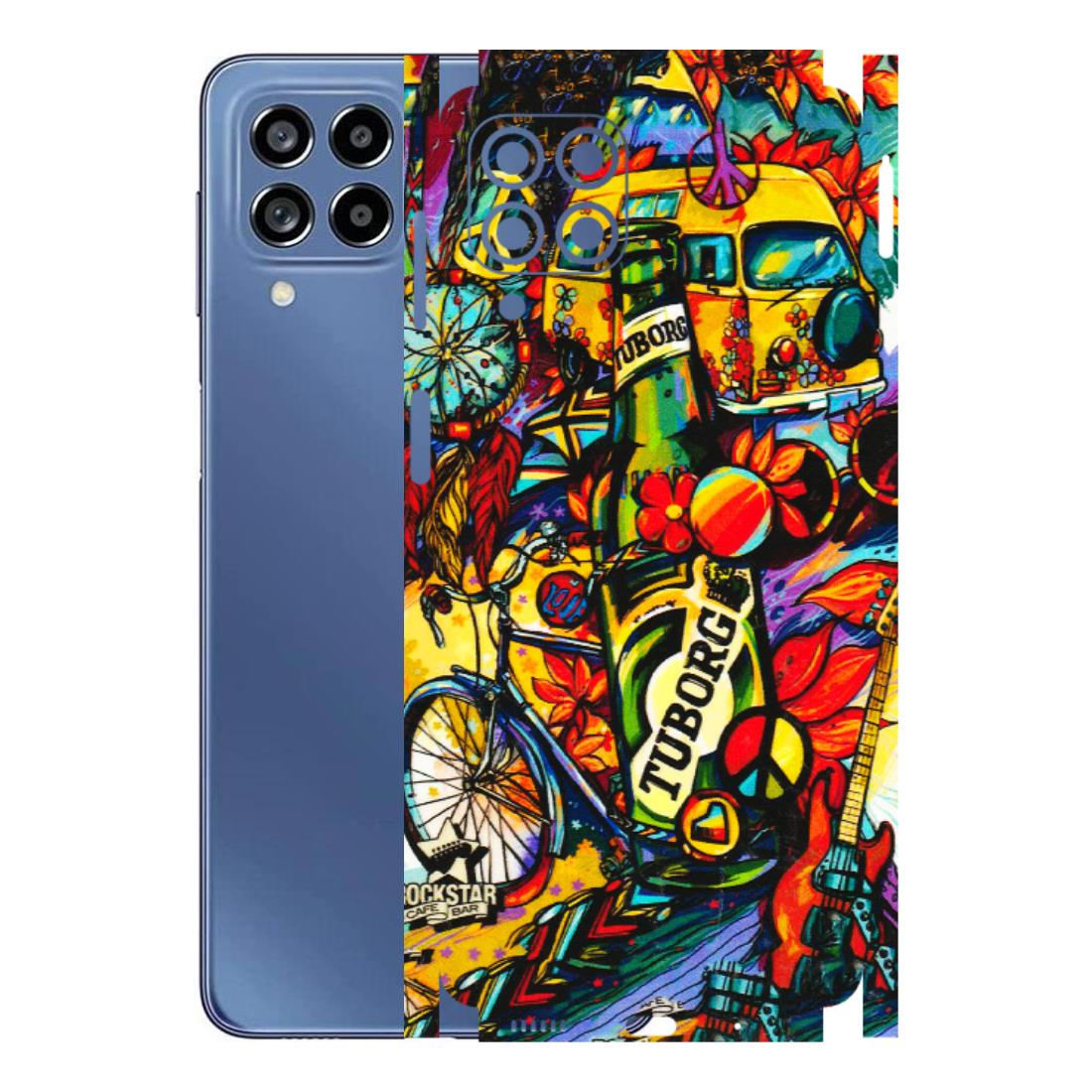 Samsung M/F/Note/Flip and C Phone Skins (All Models) - Cool Beer Bottle - 3D Embossed Finish (L-193) Samsung Galaxy M53 (5G)