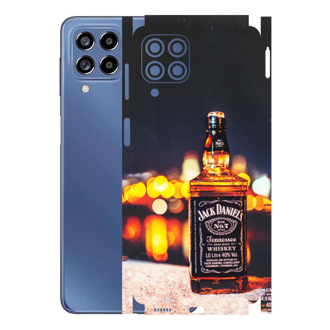 Samsung M/F/Note/Flip and C Phone Skins (All Models) - JD Whiskey Bottle - 3D Embossed Finish (L-20) Samsung Galaxy M53 (5G)