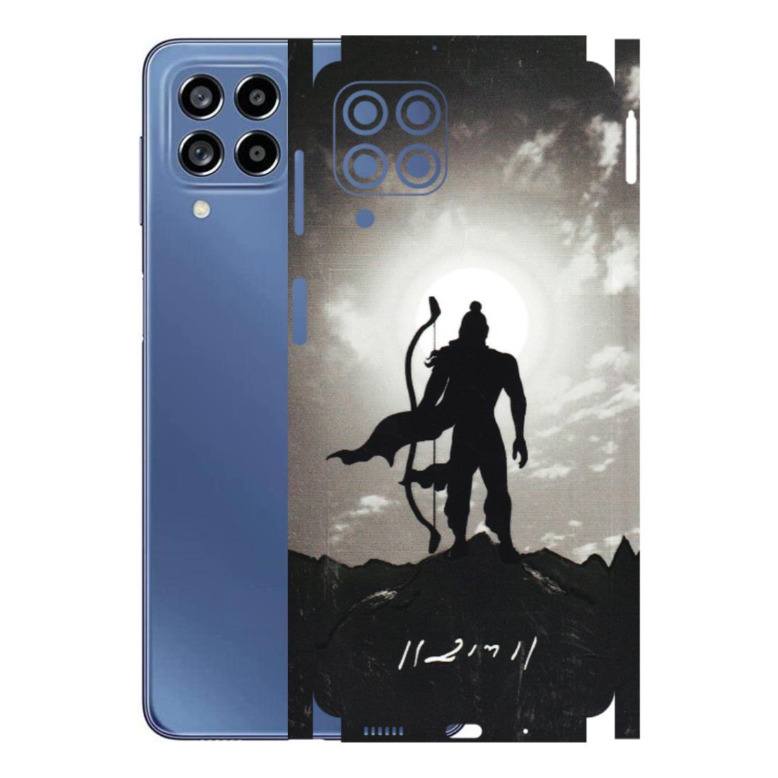 Samsung M/F/Note/Flip and C Phone Skins (All Models) - Jai Siya Ram - 3D Embossed Finish (L-200) Samsung Galaxy M53 (5G)