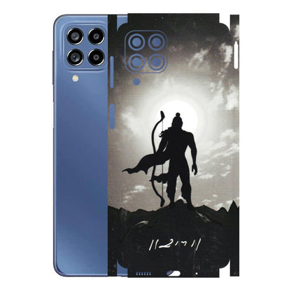 Samsung M/F/Note/Flip and C Phone Skins (All Models) - Jai Siya Ram - 3D Embossed Finish (L-200) Samsung Galaxy M53 (5G)
