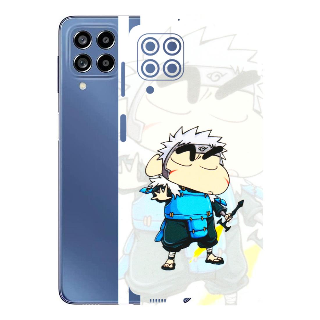 Samsung M/F/Note/Flip and C Phone Skins (All Models) - Angry Young Shinchan - 3D Embossed Finish (L-226) Samsung Galaxy M53 (5G)