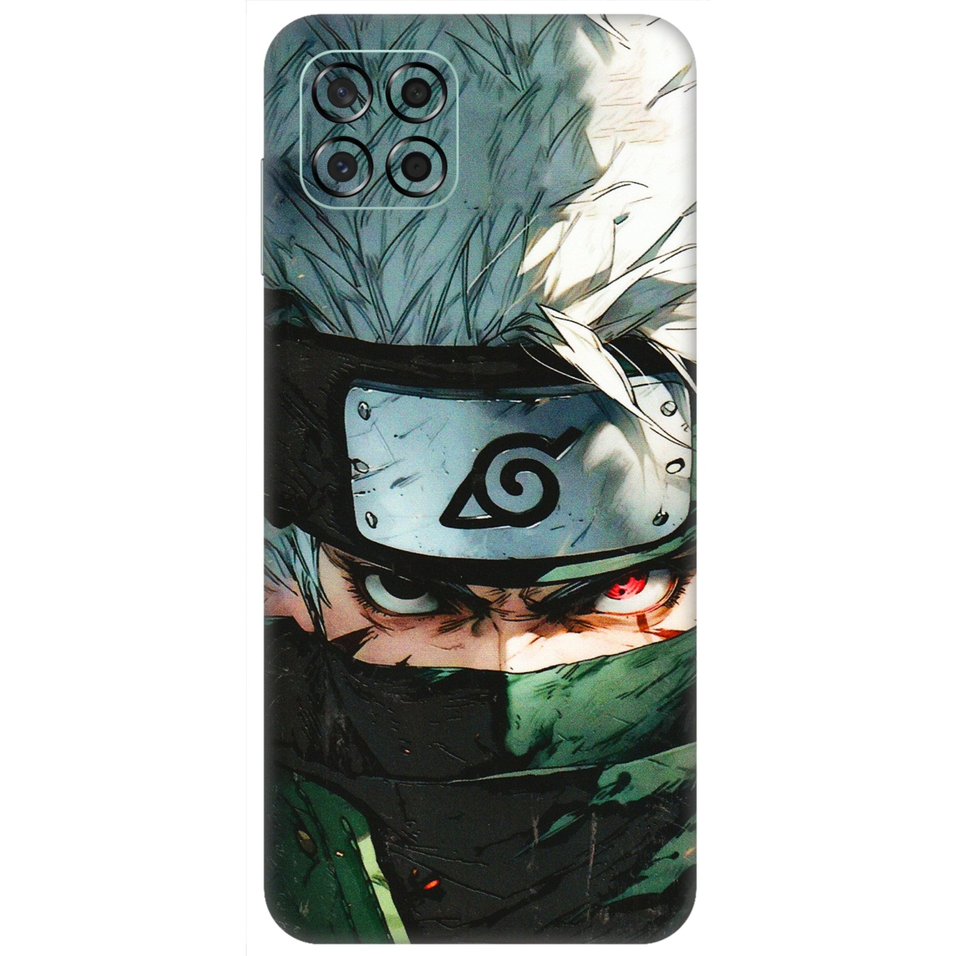 Samsung M/F/Note/Flip and C Phone Skins (All Models) - Kakashi Red Eye Focus - 3D Embossed Finish (L-227) Samsung Galaxy M53 (5G)