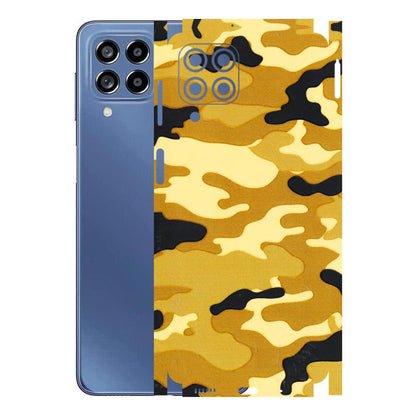 Samsung M/F/Note/Flip and C Phone Skins (All Models) - Indian Camo - 3D Embossed Finish (L-228) Samsung Galaxy M53 (5G)