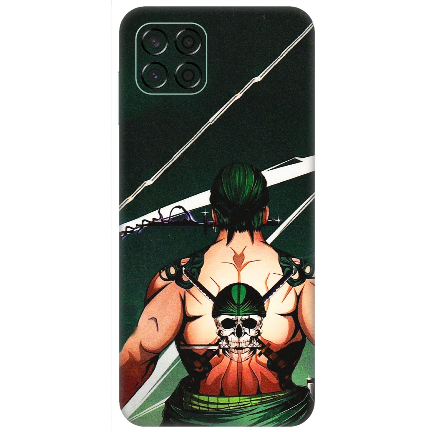 Samsung M/F/Note/Flip and C Phone Skins (All Models) - Zoro Anime - 3D Embossed Finish (L-23) Samsung Galaxy M53 (5G)