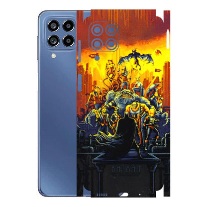 Samsung M/F/Note/Flip and C Phone Skins (All Models) - Games Doodles - 3D Embossed Finish (L-24) Samsung Galaxy M53 (5G)