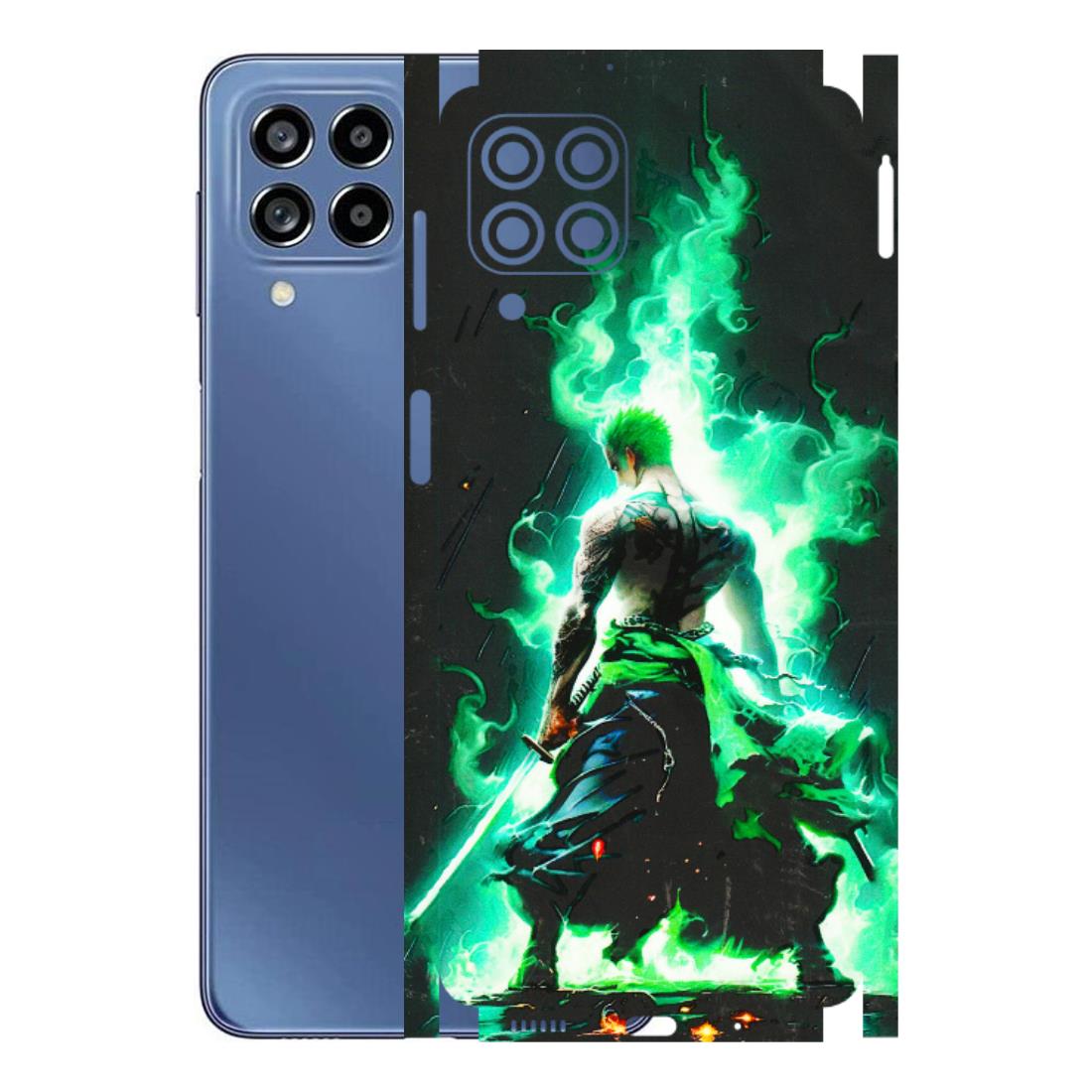 Samsung M/F/Note/Flip and C Phone Skins (All Models) - Zoro Sword - 3D Embossed Finish (L-241) Samsung Galaxy M53 (5G)